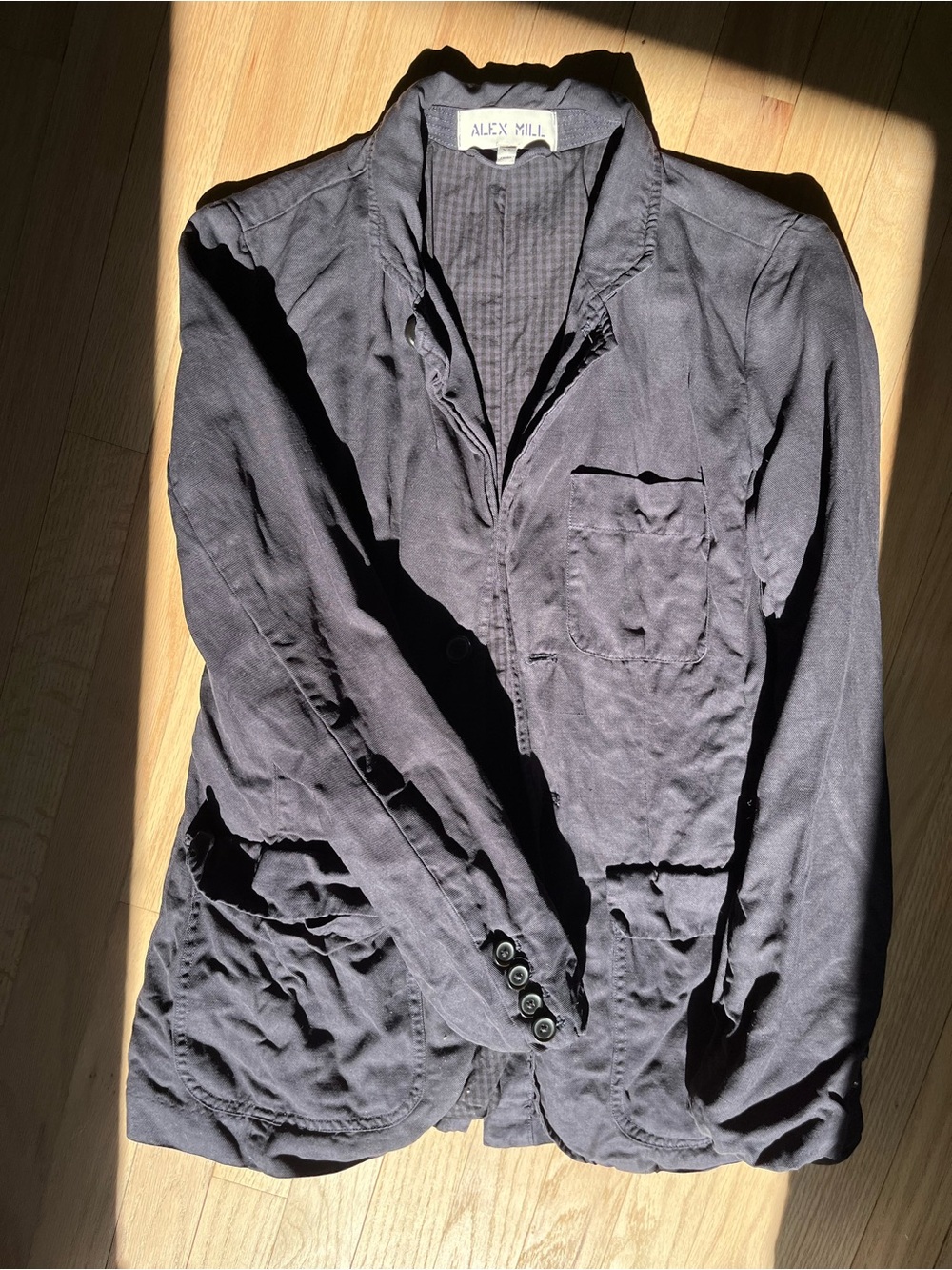 *NEVER WORN* Alex Mill “Suit(ish) Blazer” in Dark Navy, XS